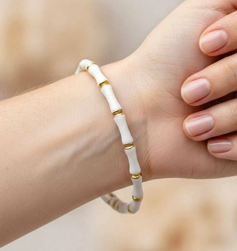 White Bamboo Kada
