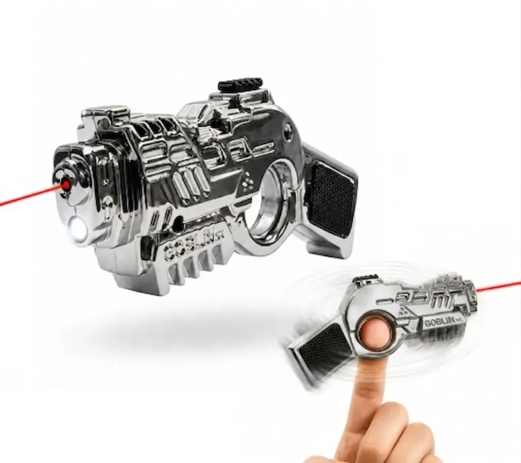 3 in 1 Spinner Torch & Laser pointer
