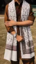 Men's Luxury Cream Pashmina Shawl