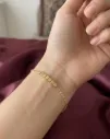 Square Beads Anti-tarnish Bracelet