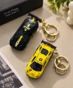 Racing Car Keychain Combo (Black & Yellow)🏁